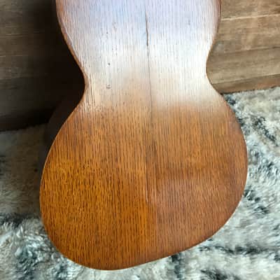 c. 1920 Chicago-made Parlor Guitar by Montgomery Ward & Co image 4
