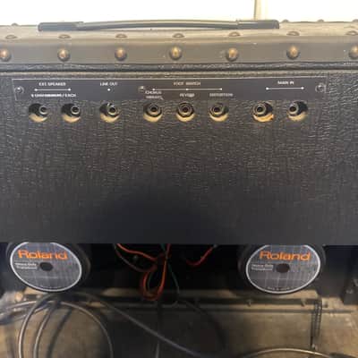 Roland JC-120 Jazz Chorus 2-Channel 120-Watt 2x12" Guitar Combo 1975 - 1993 - Black image 6