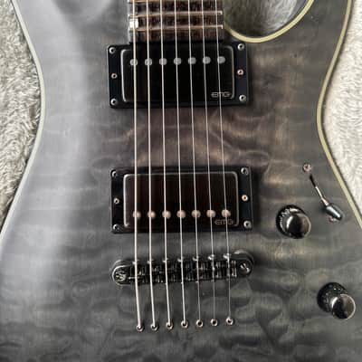 ESP LTD H7-2015 40th Anniversary 2015 - See Thru Black Satin image 6