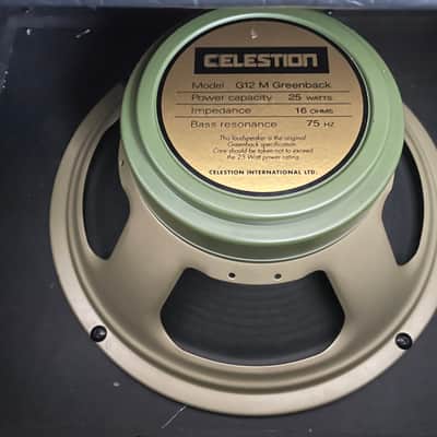 Blackstar HT-112OC MKII Slanted Front 25-Watt 1x12"Celestion Greenback 16 ohm Guitar Speaker Cabinet 2019 - Present - Black image 8