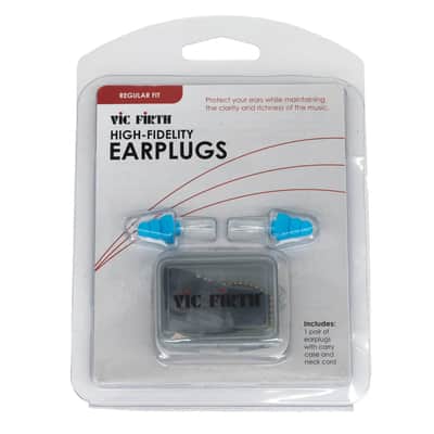 Vic Firth High-fidelity Hearing Protection Earplugs - Regular Size image 1