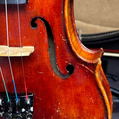 Vintage Andrew Schroetter Violin Made In Germany 4/4 image 14