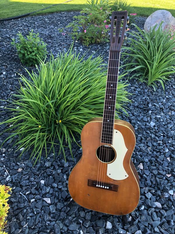 Hensel Imperial Artist 1930’s Vintage Original Parlour Guitar image 1