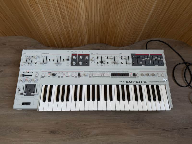 UDO Audio Super 6 ST49 12-Voice Polyphonic Binaural Analog-Hybrid Synthesizer image 1