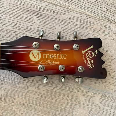 Mosrite The Ventures Super Custom '63 Sunburst Set Neck Japan MIJ OHSC image 7