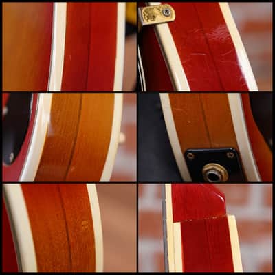 Gibson Les Paul Custom Twentieth Anniversary Cherry Sunburst 1974 w/OHSC image 15