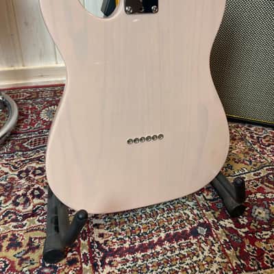 Fender Limited Edition American Pro II Tele Thinline MN 2024 - Transparent Shell Pink image 7