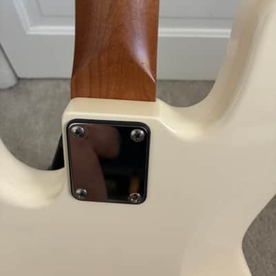 Harley Benton Jazz bass - Olympic White image 10