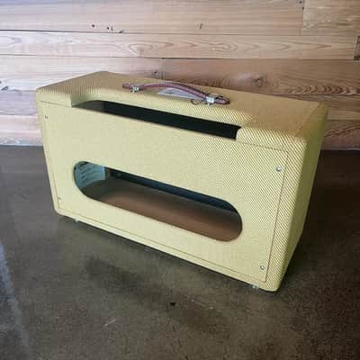 Mojotone Fender Tweed Deluxe Style Head Guitar Amp Cabinet with Lacquered Tweed Finish - B-STOCK/BLEM image 2