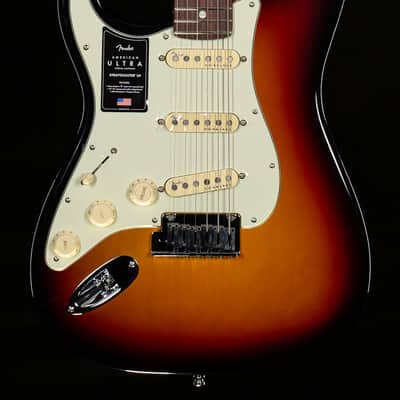 Fender American Ultra Stratocaster Rosewood Fingerboard Ultraburst Left-Hand (267) image 3
