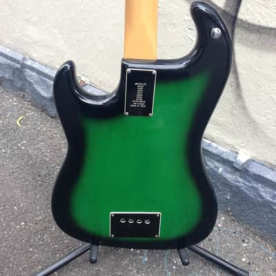 1966 Burns Shadows Bass Greenburst image 6