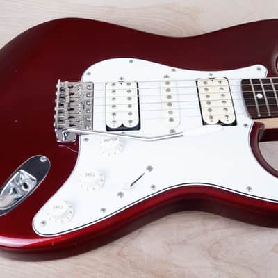 Fender ST-STD Standard Series Stratocaster HSH MIJ 2013 Candy Apple Red Japan w/ Bag image 4