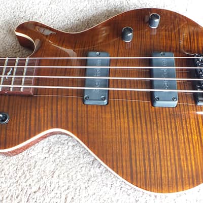 Dean USA Custom Shop "Deceiver" Bass Guitar 2009 - Walnut image 4