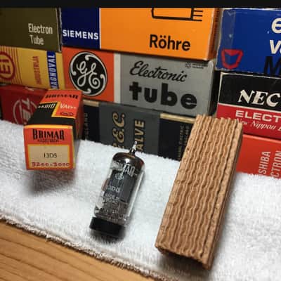 1x NOS Rare Brimar Gt Britain 13D5 Special Edition ~ Amplitrex Digitally Tested (2 in Stock) ~High Power 12AU7 ECC82 Plugin / 12AY7 Sub ~ Grail Vintage British Warmth Layered Complex Musicality w/ Rich Long Plate Tone image 1