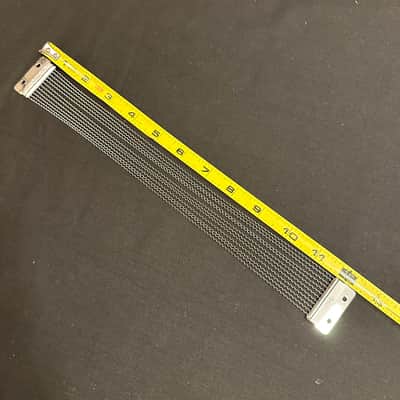 VINTAGE Ludwig 13" Snare Wires, Snares, 12-Strand, Script Logo, 2-Hole Ends, 1970s - EXCELLENT image 2