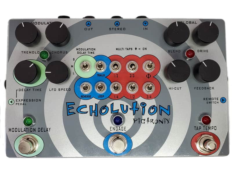 Pigtronix Echolution Delay Pedal image 1