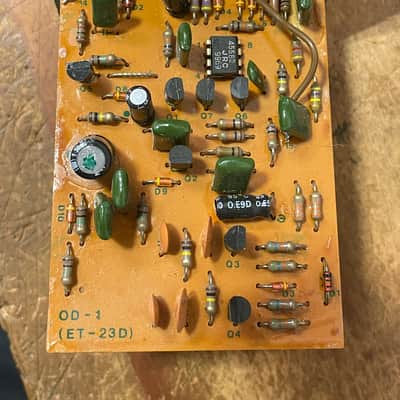 1980 Boss OD-1 Over Drive - Silver Screw, Black Label image 4