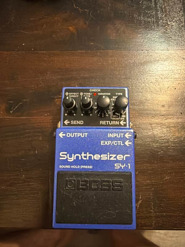 Boss SY-1 Synthesizer 2019 - Present - Blue image 1