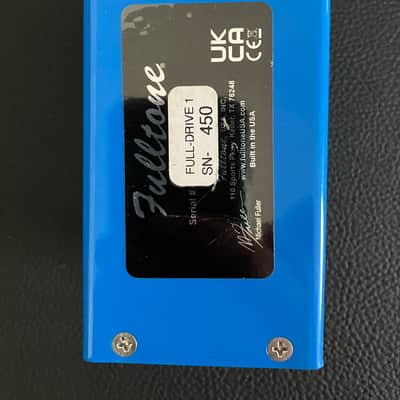 Fulltone FD1 Full-Drive 1 Overdrive - Blue image 2