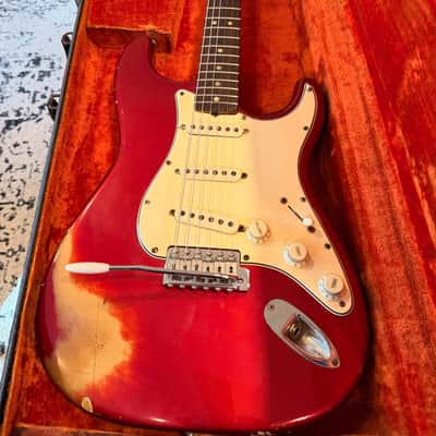 1966 Fender Stratocaster - Candy Apple Red image 4
