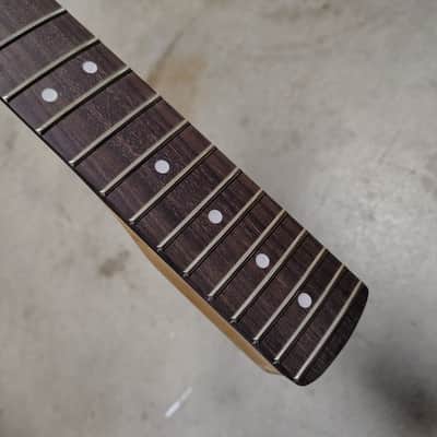 Left Hand Maple Strat Neck fits fender Stratocaster body 22 frets image 4