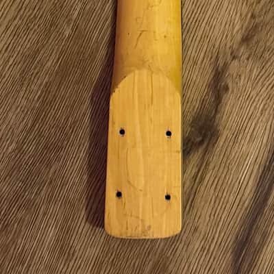 Bass Guitar Neck Uncut Project New Old Stock 34" Scale 20 Fret image 5