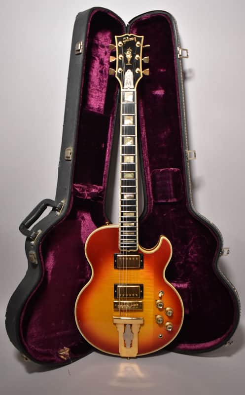 1974 Gibson L5-S Custom Cherry Sunburst Finish w/OHSC image 1