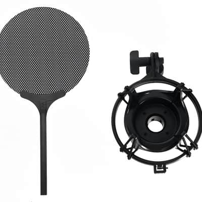 Se Electronics ISOLATION PACK Metal Pop Filter+Shock Mount For X1 or sE2200 Mics image 3