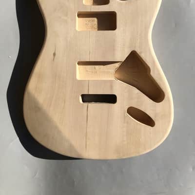 Guitar Body Basswood Wood High Quality Bolt on HH ST Unfinished image 1