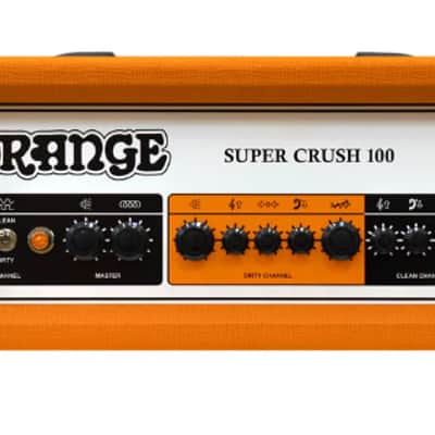 Orange Super Crush 100 2-Channel 100-Watt Guitar Amp Head - Orange image 1