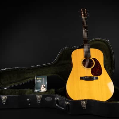 2017 Martin D-18 Reimagined - Natural | USA All Solid Dreadnought Acoustic Guitar 44.5mm Bone Nut | OHSC image 1