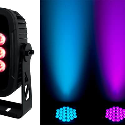 Chauvet SlimPANEL Tri-24 IP Rated Indoor/Oudoor Tri-Color LED Wash Light image 1