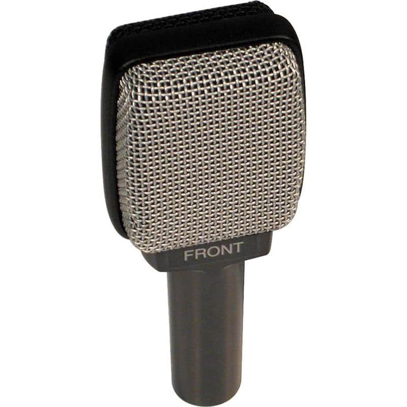 Sennheiser e 609 Silver Dynamic Supercardioid Guitar Microphone image 1