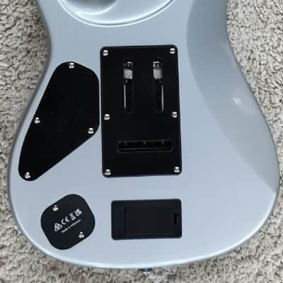 Mint Ibanez Model TOD10 Tim Henson Signature Electric Guitar, Classic Silver w/Bag image 2