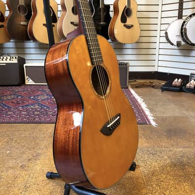 Yamaha CSF1M Compact Folk Acoustic-Electric Vintage Natural w/Padded Gig Bag image 2
