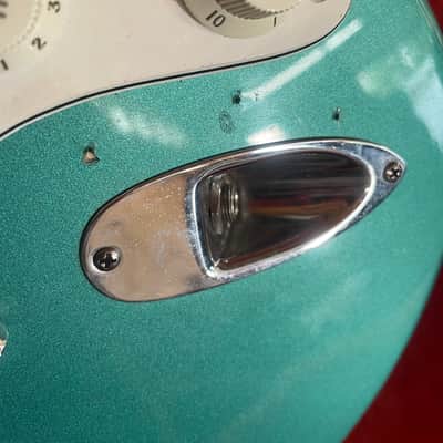 1993 Caribbean Mist Fender Stratocaster Plus Deluxe image 8