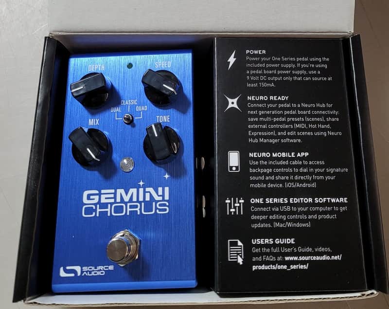 Source Audio Gemini Chorus Pedal image 1