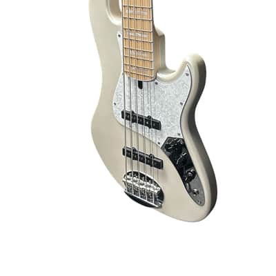 Lakland Skyline Darryl Jones 5, White Pearl / Maple *On Order, ETA June 2026 image 4