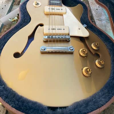 Gibson ES-Les Paul P-90 VOS Memphs - Gold image 3