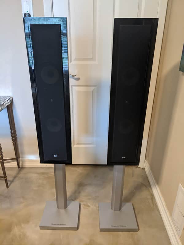 Bowers & Wilkins (B&W) FPM6 - 2 Pairs with Stands | Reverb