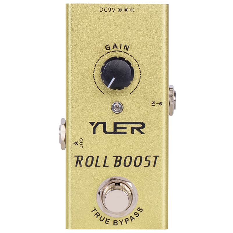 YUER Roll Boost Electric Guitar Effects Pedal True Bypass ✅New image 1