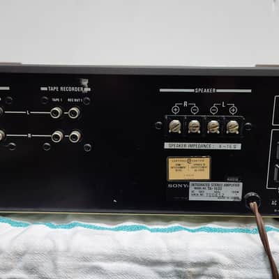 Sony Vintage TA-1630 Integrated Amplifier, ,Japan,1977 image 4