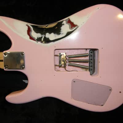 Kramer Pacer? 1980's "Pinkie" Electric Guitar By Boneyard Guitars image 8