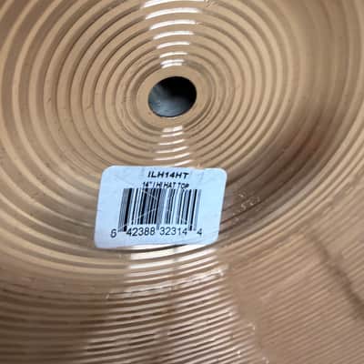 Zildjian I Series 14" Hi-Hat Cymbals Pair ILH14HT/ILH14HB B-Stock – Brilliant Finish – Made in USA image 7