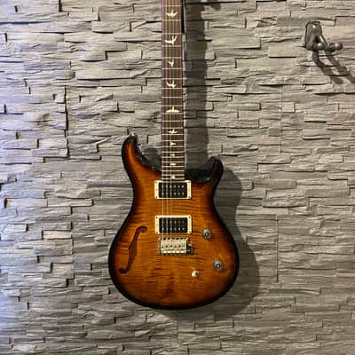 PRS CE Semi Hollow Black Amber image 1