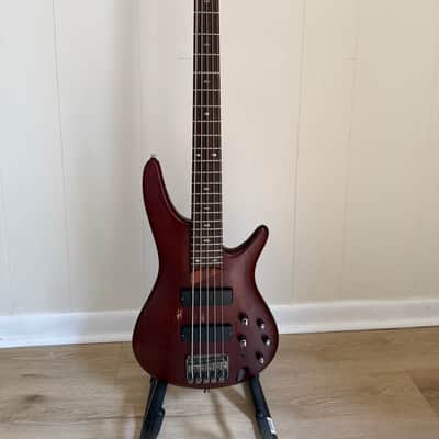 2011 Ibanez Sr505 - Brown Mahogany Flat image 2
