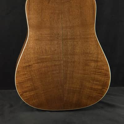 Martin Custom Shop 10CMDBLKWALNUT Dreadnought 14-Fret Black Walnut image 7