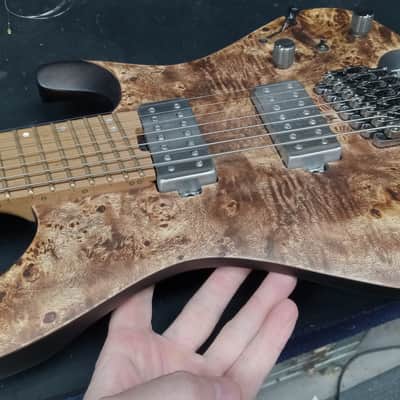 Ibanez QX527PB-ABS Quest Standard 7-String 2021 - Present - Antique Brown Stained image 7