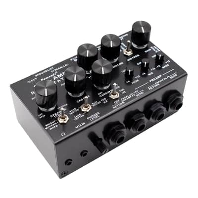 Demonfx SIM-AMP High Quality Simplifier Bass Station Preamp Simulator, Power Amp SIM, Stereo Cab SIM & DI Out for Electric Bass image 7