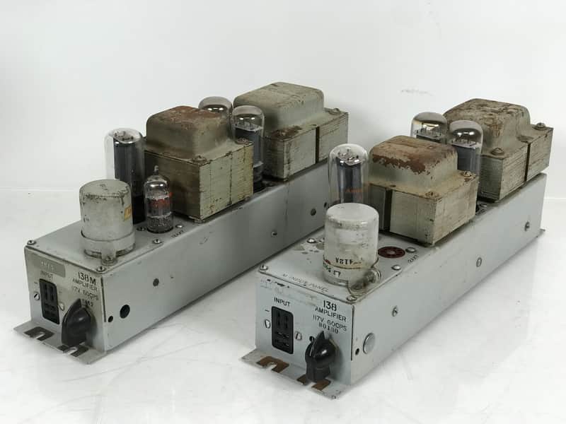 Pair of Langevin 138M/138 Tube Monitor Amplifier image 1